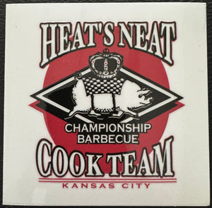 Heat's Neat transfer sticker