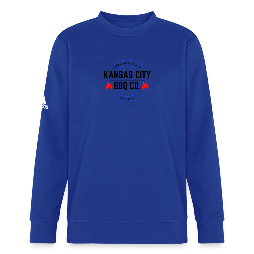 Adidas Unisex Fleece Crewneck Sweatshirt - royal blue