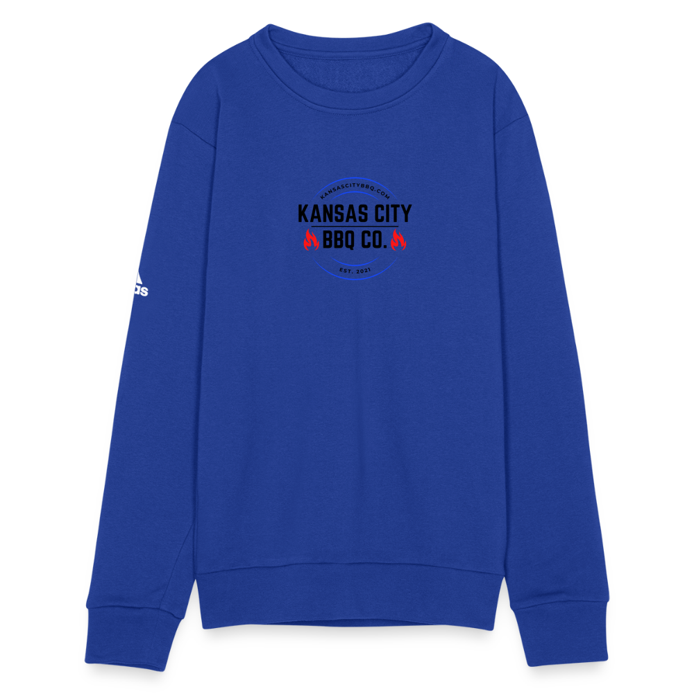 Adidas Unisex Fleece Crewneck Sweatshirt - royal blue