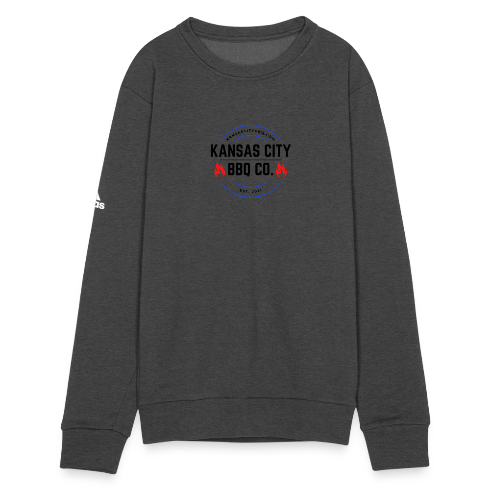 Adidas Unisex Fleece Crewneck Sweatshirt - charcoal grey