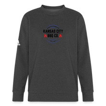 Load image into Gallery viewer, Adidas Unisex Fleece Crewneck Sweatshirt - charcoal grey
