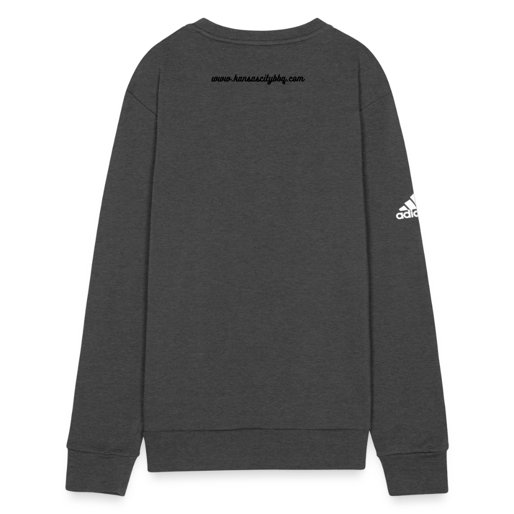 Adidas Unisex Fleece Crewneck Sweatshirt - charcoal grey