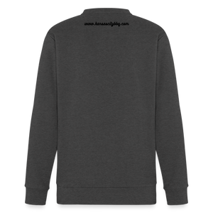 Adidas Unisex Fleece Crewneck Sweatshirt - charcoal grey