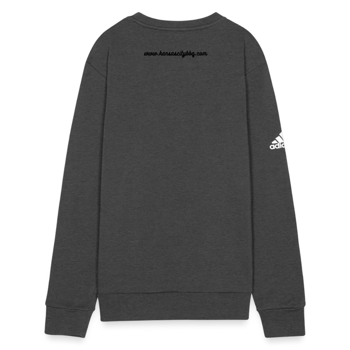 Adidas Unisex Fleece Crewneck Sweatshirt - charcoal grey