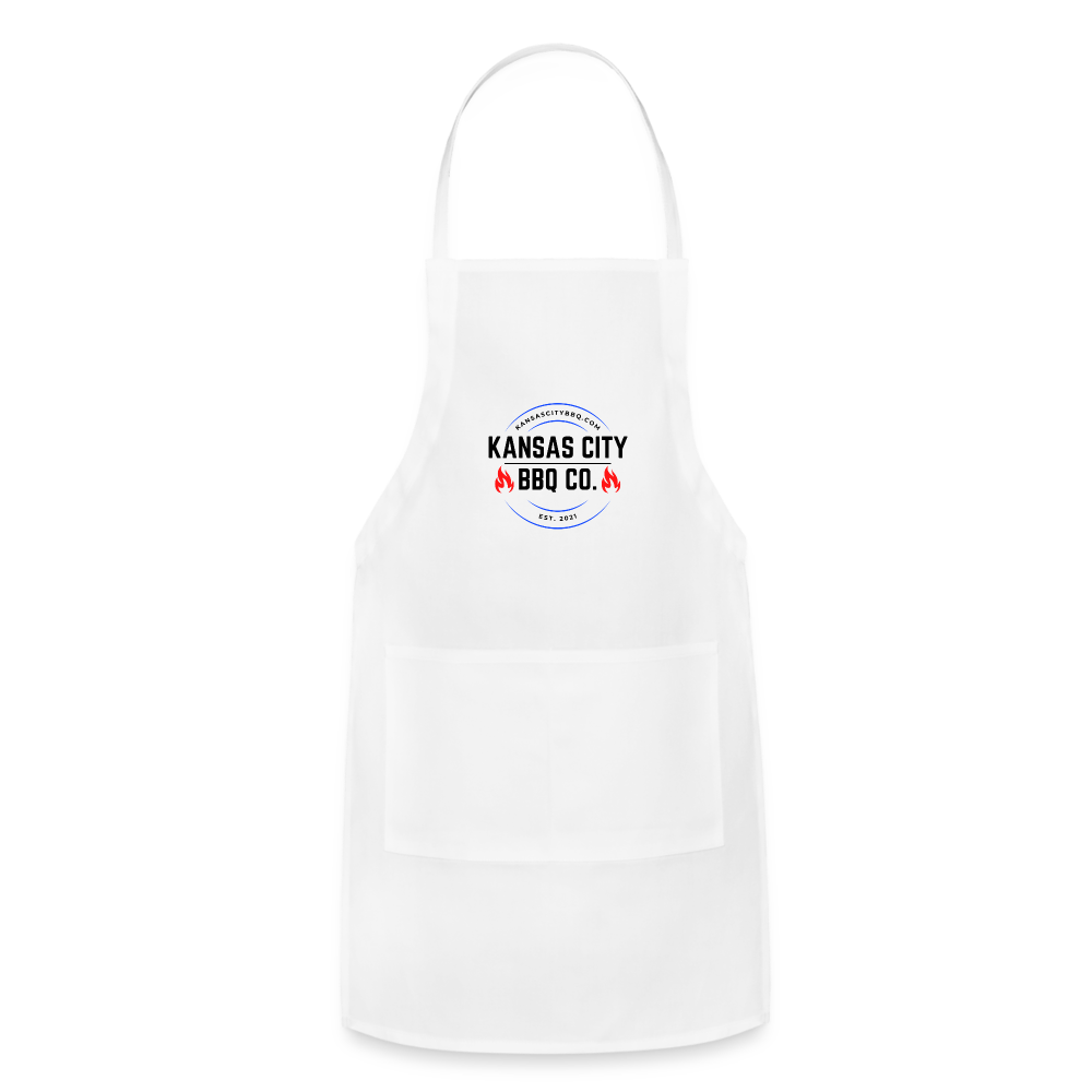 Adjustable Apron - white