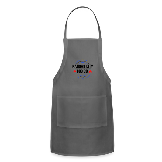 Adjustable Apron - charcoal