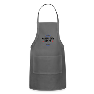 Adjustable Apron - charcoal