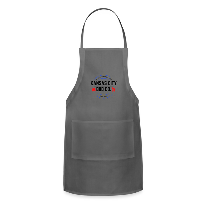 Adjustable Apron - charcoal