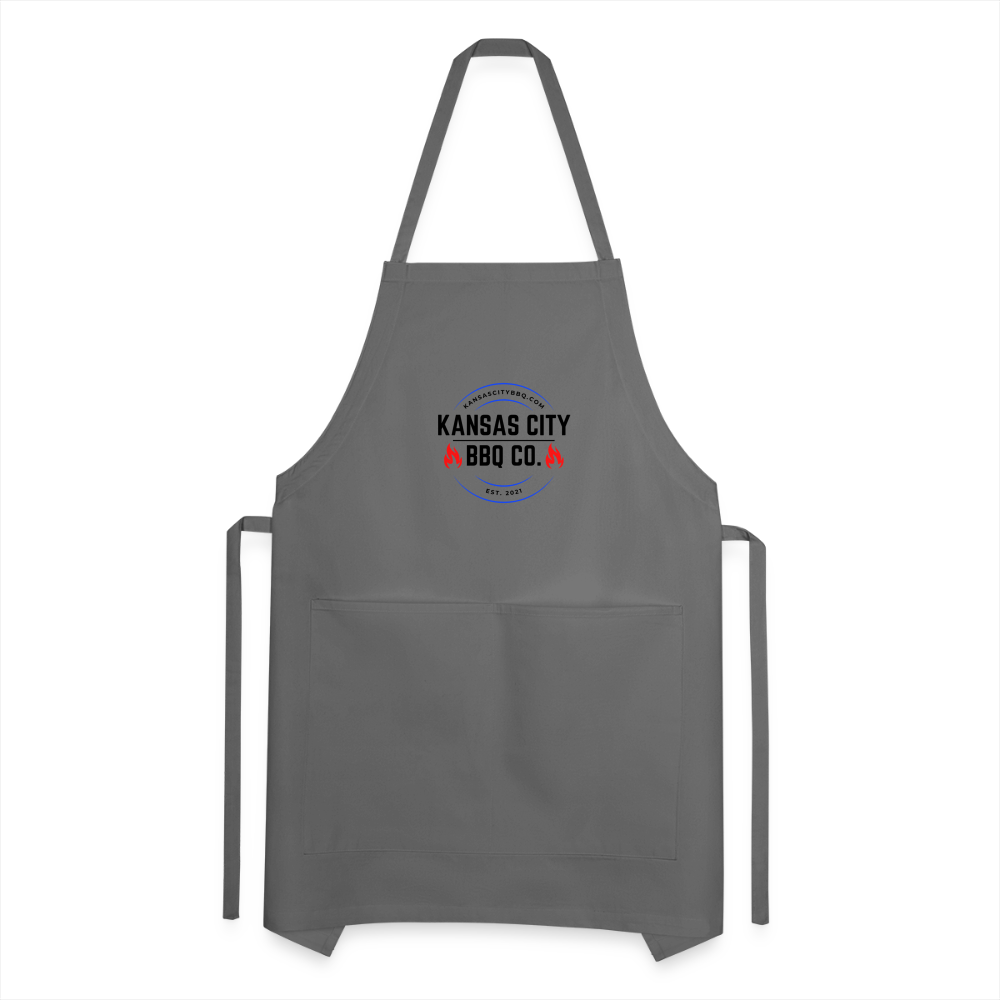 Adjustable Apron - charcoal