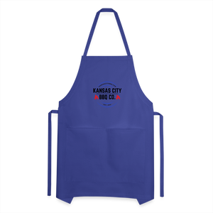 Adjustable Apron - royal blue