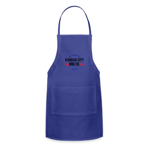 Adjustable Apron - royal blue