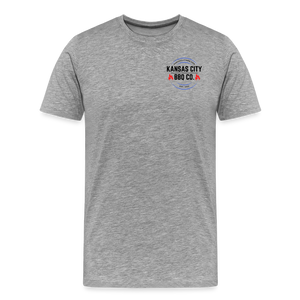 Kansas City BBQ Company shirt - heather gray