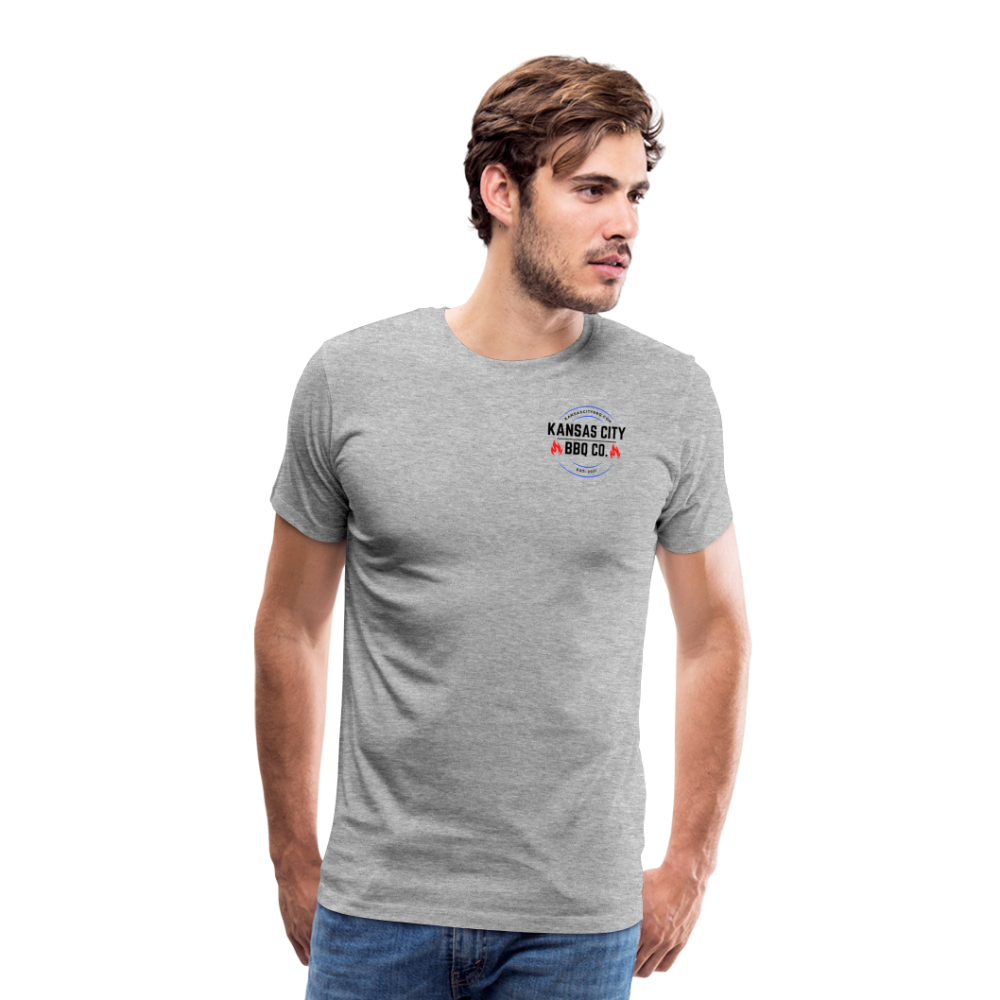 Kansas City BBQ Company shirt - heather gray