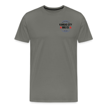 Load image into Gallery viewer, Kansas City BBQ Company shirt - asphalt gray
