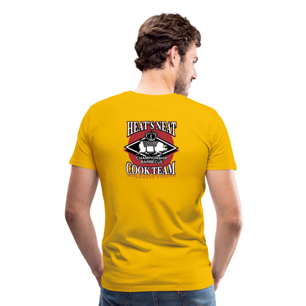 Kansas City BBQ Company shirt - sun yellow