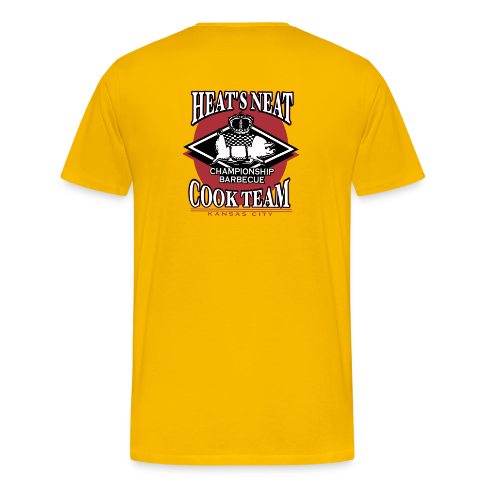 Kansas City BBQ Company shirt - sun yellow