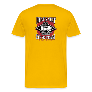 Kansas City BBQ Company shirt - sun yellow