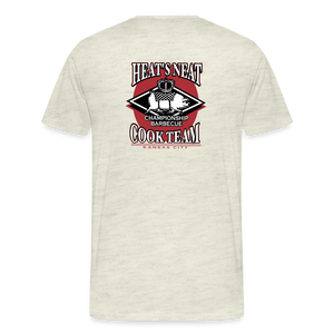 Kansas City BBQ Company shirt - heather oatmeal