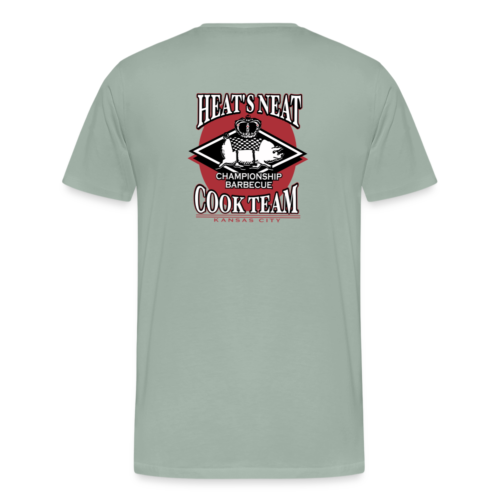 Kansas City BBQ Company shirt - steel green